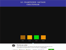 Tablet Screenshot of lechampignonsauvage.co.uk